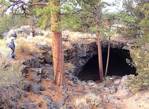 View of entrance to Derrick Cave
