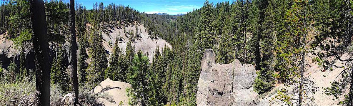 Panoramic View of Sand Canyon